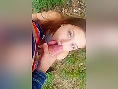 Russian Chick Fucked In The Forest